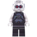 LEGO Mr. Freeze con Pearl Dark Gris Traje y Parte trasera Placa Minifigura