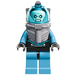 LEGO Mr. Freeze with Sand Blue Helmet Minifigure