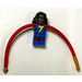 LEGO Ms. Marvel con Largo Brazos Minifigura