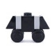 LEGO MSE-6 Mouse Droid Minifigure (Medium Stone Gray)