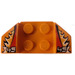 LEGO Spatbord Plaat 2 x 2 met Flared Wiel Arches met &#039;45&#039; en Flames (41854)