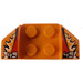 LEGO Spatbord Plaat 2 x 2 met Flared Wiel Arches met &#039;45&#039; en Flames (41854 / 43072)