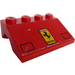 LEGO Spatbord Helling 3 x 4 met Headlights en Ferrari logo Sticker (2513)