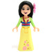 LEGO Mulan with Flower Minifigure