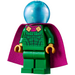 LEGO Mysterio med Grön Kostym och Blå Hjälm med Dubbel Hål Kappa Minifigur