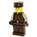 LEGO Naboo Security Officer jossa Ruskea Uniform  Minihahmo