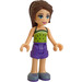 LEGO Naomi In Purple Shorts and Green Halter Top with Dots Minifigure