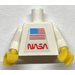 LEGO NASA Astronauta z Tułów Naklejka Tułów (973)