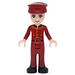 LEGO Nate, Tmavě červená Uniform Minifigurka