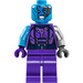 LEGO Nebula jossa Dark Purppura Puku ja Tumma asuurinsininen Pää Minihahmo