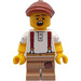 LEGO Newspaper Kid Minifigur