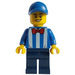 LEGO Newsstand Worker Figurine