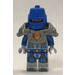 LEGO Nexo Chevalier Soldat - Plat Argent Armure Minifigurine