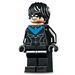 LEGO Nightwing s Modrá Truhla Symbol a Maska Minifigurka