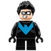 LEGO Nightwing with Short Legs Minifigure