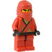 LEGO Ninja - rot Minifigur