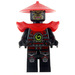 LEGO Ninjago Swordsman jossa Keltainen Kasvot Merkinnät Minihahmo