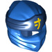 LEGO Ninjago Wrap mit Dark Blau Headband mit Gold Ninjago Logogram (40925 / 52760)
