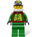 LEGO Nitro Nick race pilot Minifigur