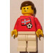 LEGO Norvegian Football Player avec Standard Sourire avec Stickers Figurine