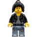 LEGO Nya - Leather Jacket en Jeans Outfit minifiguur
