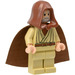 LEGO Obi-Wan Kenobi (Old) with Reddish Brown Cape and Hood Minifigure