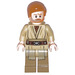 LEGO Obi-Wan Kenobi s Tmavě žlutohnědá Printed Nohy Minifigurka