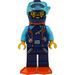 LEGO Ocean Explorer Diver - Mann Minifigur