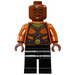 LEGO Okoye con Naranja oscuro Parte superior Minifigura