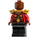 LEGO Okoye met Rood Top en Schouderpantser  Minifiguur