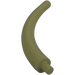 LEGO Olive Green Animal Tail End Section (40379)