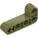 LEGO Olive Green Beam 2 x 4 Bent 90 Degrees, 2 and 4 holes (32140 / 42137)