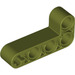 LEGO Olive Green Beam 2 x 4 Bent 90 Degrees, 2 and 4 holes (32140 / 42137)