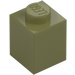 LEGO Verde oliva Ladrillo 1 x 1 (3005 / 30071)