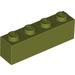 LEGO Olive verte Brique 1 x 4 (3010 / 6146)