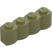 LEGO Olivově zelená Kostka 1 x 4 Log (30137)