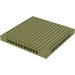 LEGO Olive Green Brick 16 x 16 x 1.3 with Holes (65803)