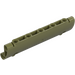 레고 올리브 그린 구부러진 패널 11 x 3 ~와 함께 2 핀 구멍 (62531)