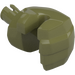 LEGO Olive Green Giant Left Hand (10127)