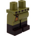LEGO Olive Green Goatherd Legs (73200)
