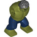 LEGO Verde oliva Hulk Cuerpo con Dark Azul Pants (45776)