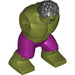 LEGO Olijfgroen Hulk Lichaam met Purple Trousers (68137)