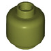 LEGO Olive Green Minifigure Head (3626 / 88475)