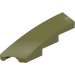 LEGO Olivgrün Schrägstein 1 x 4 Abgewinkelt Links (5415)