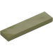 LEGO Olive Green Tile 1 x 4 (2431)