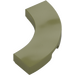 LEGO Olive Green Tile 3 x 3 Curved Corner (79393)