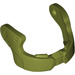 LEGO Olive Green Visor for Minifigure Helmet (23851 / 34825)