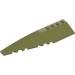 LEGO Olivengrønn Kile 12 x 3 x 1 Dobbel Avrundet Venstre (42061 / 45172)