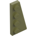 LEGO Olive Green Wedge Plate 2 x 4 Wing Right (41769)