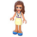 LEGO Olivia with Bright Light Yellow Dress Minifigure